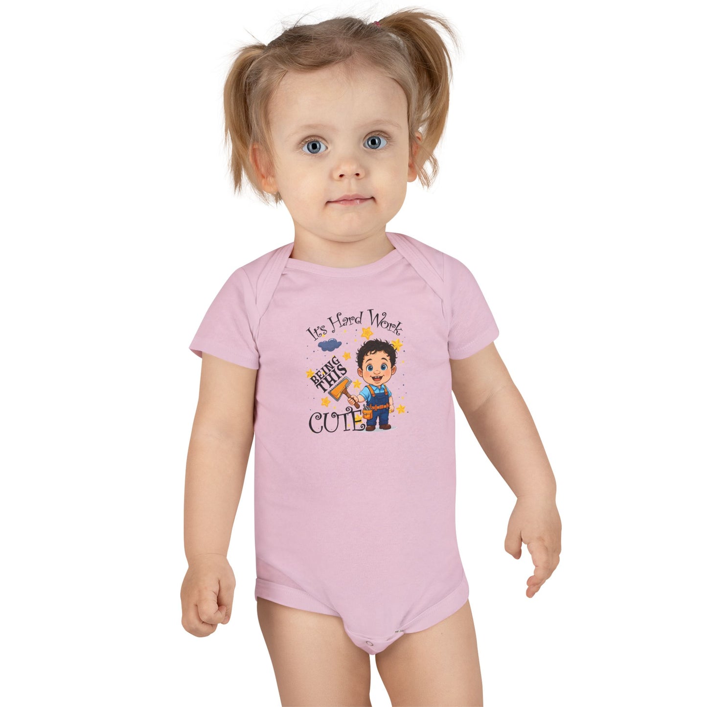 Cute Baby Onesie - Pink