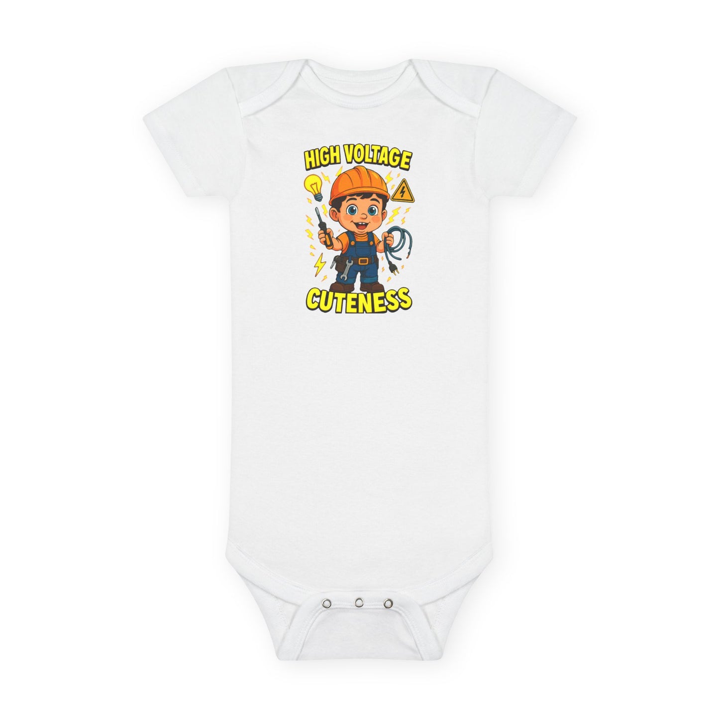 High Voltage Cuteness Baby Onesie
