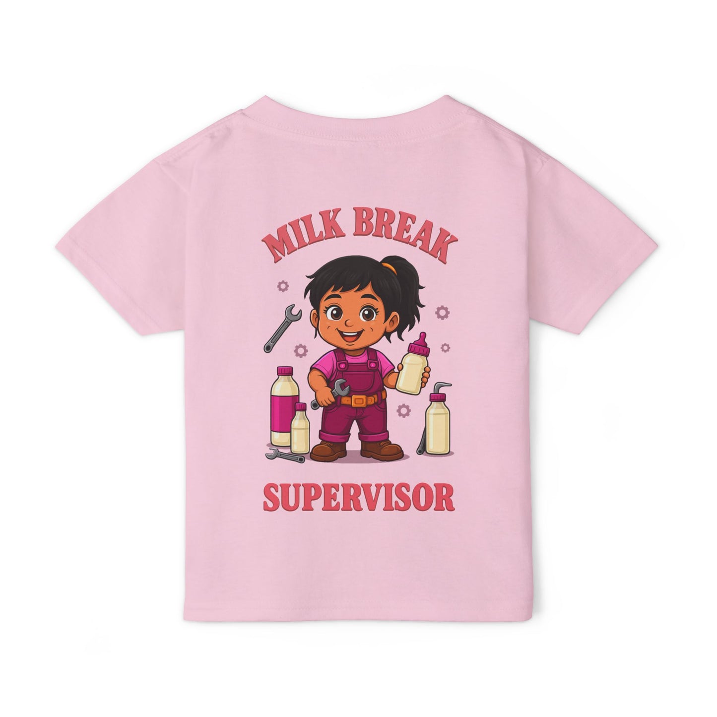 Milk Break Supervisor Toddler T-Shirt
