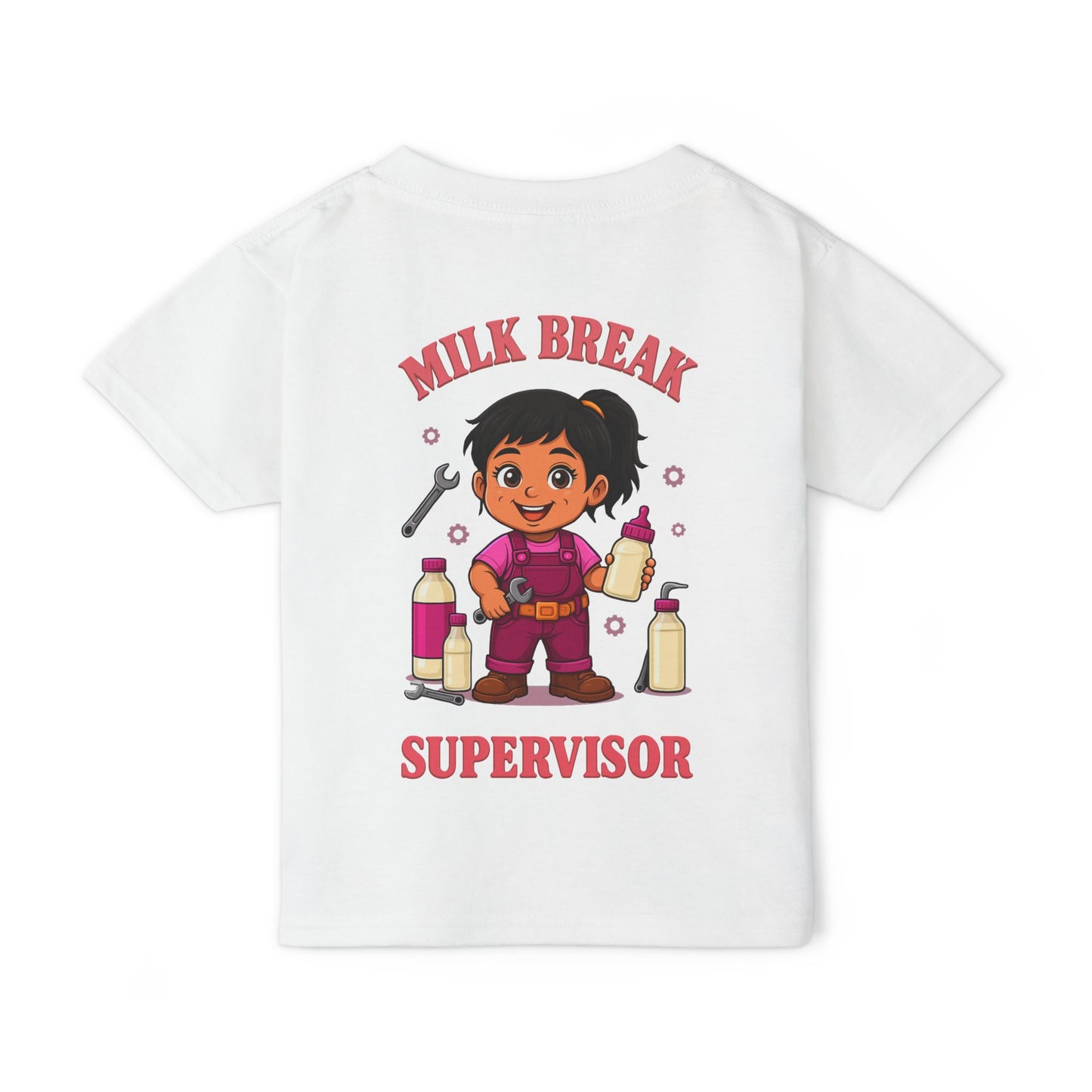 Milk Break Supervisor Toddler T-Shirt