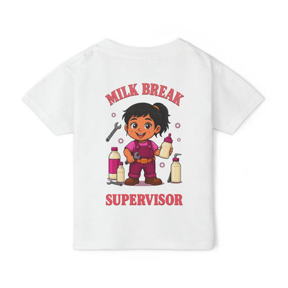 Milk Break Supervisor Toddler T-Shirt