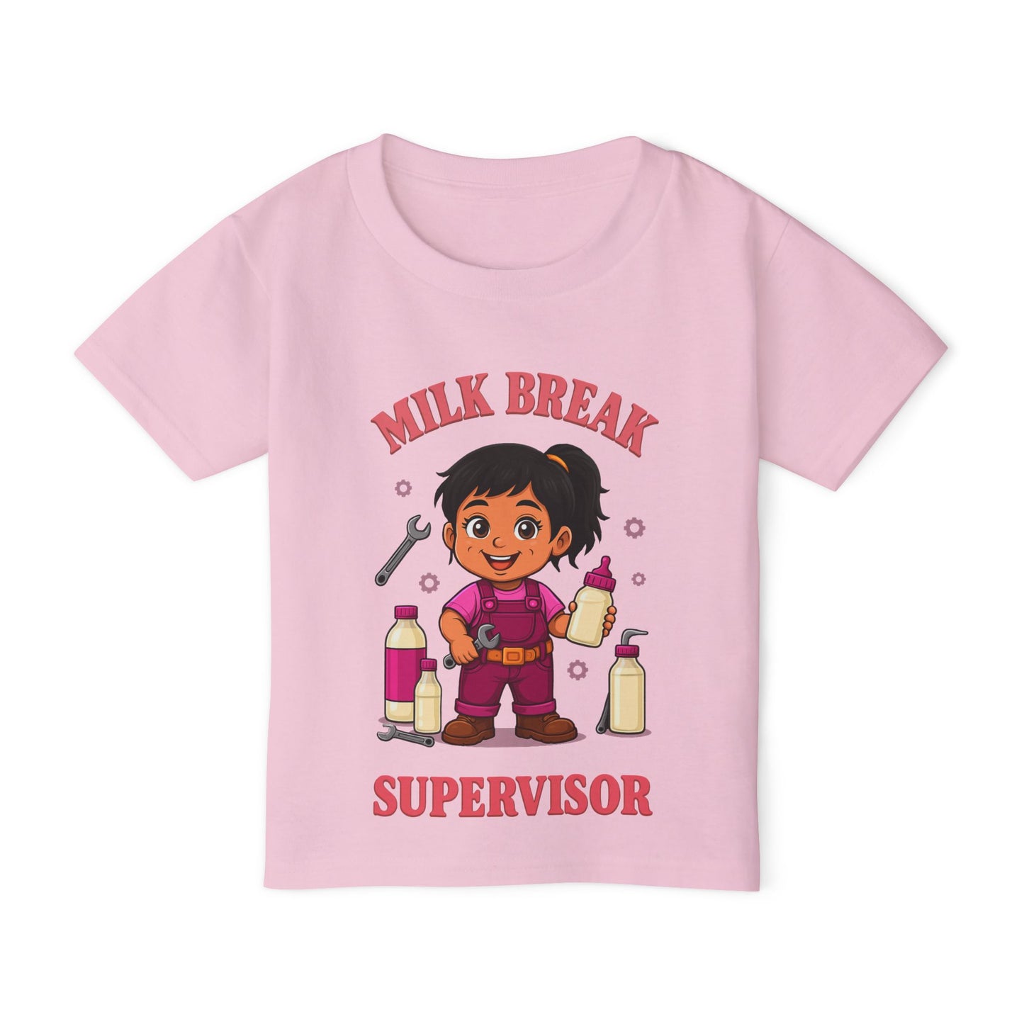 Milk Break Supervisor Toddler T-Shirt