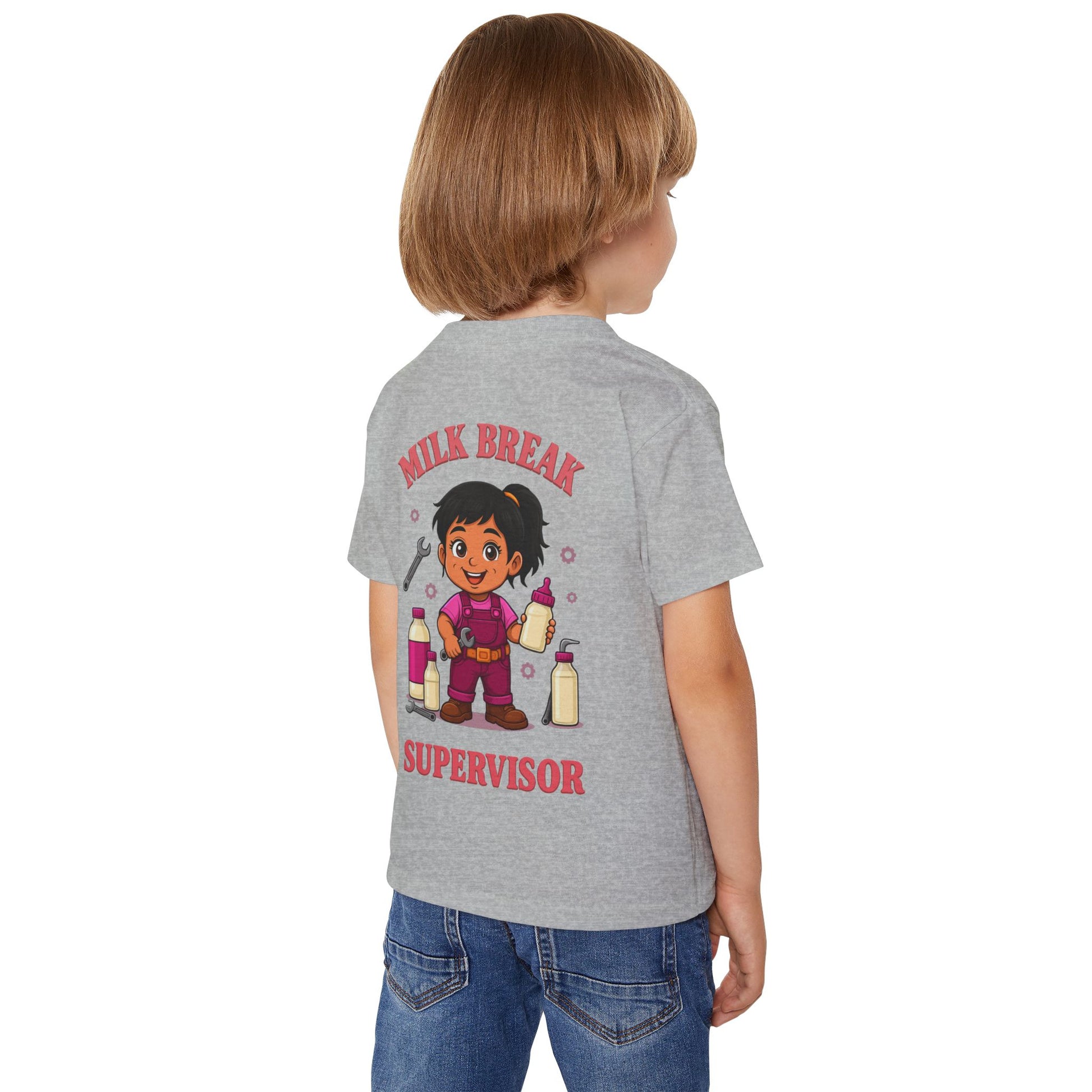 Milk Break Supervisor Toddler T-Shirt