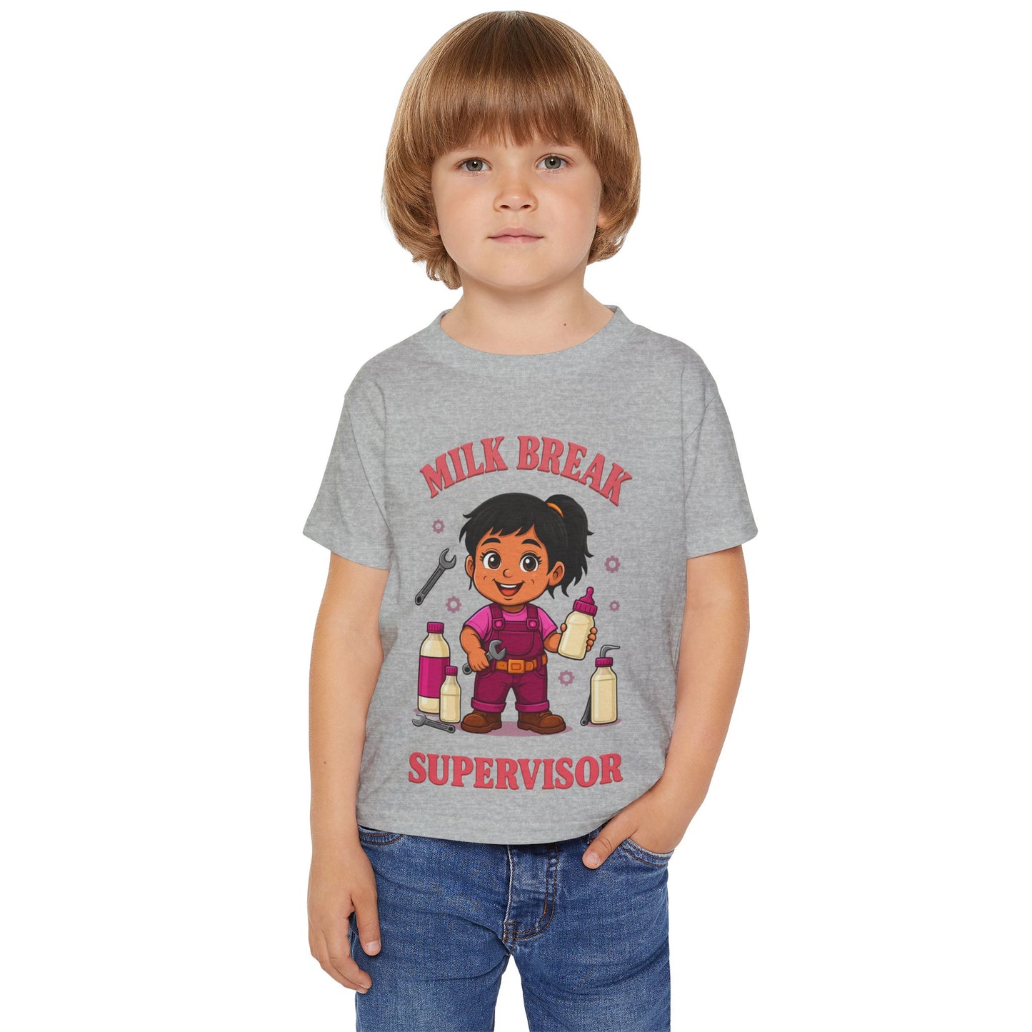 Milk Break Supervisor Toddler T-Shirt