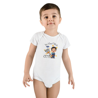 Cute Baby Onesie - White