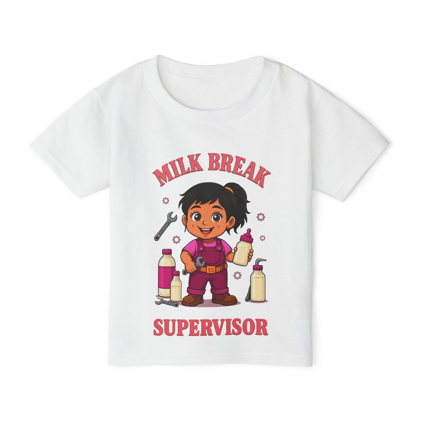 Milk Break Supervisor Toddler T-Shirt