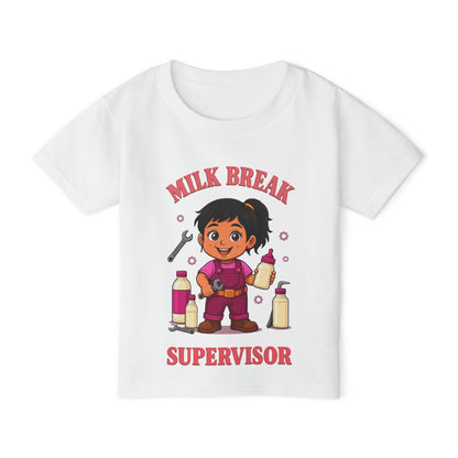 Milk Break Supervisor Toddler T-Shirt