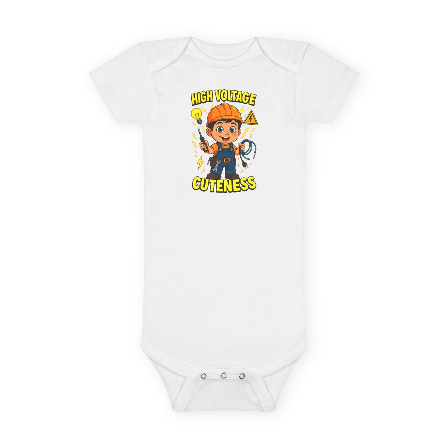High Voltage Cuteness Baby Onesie