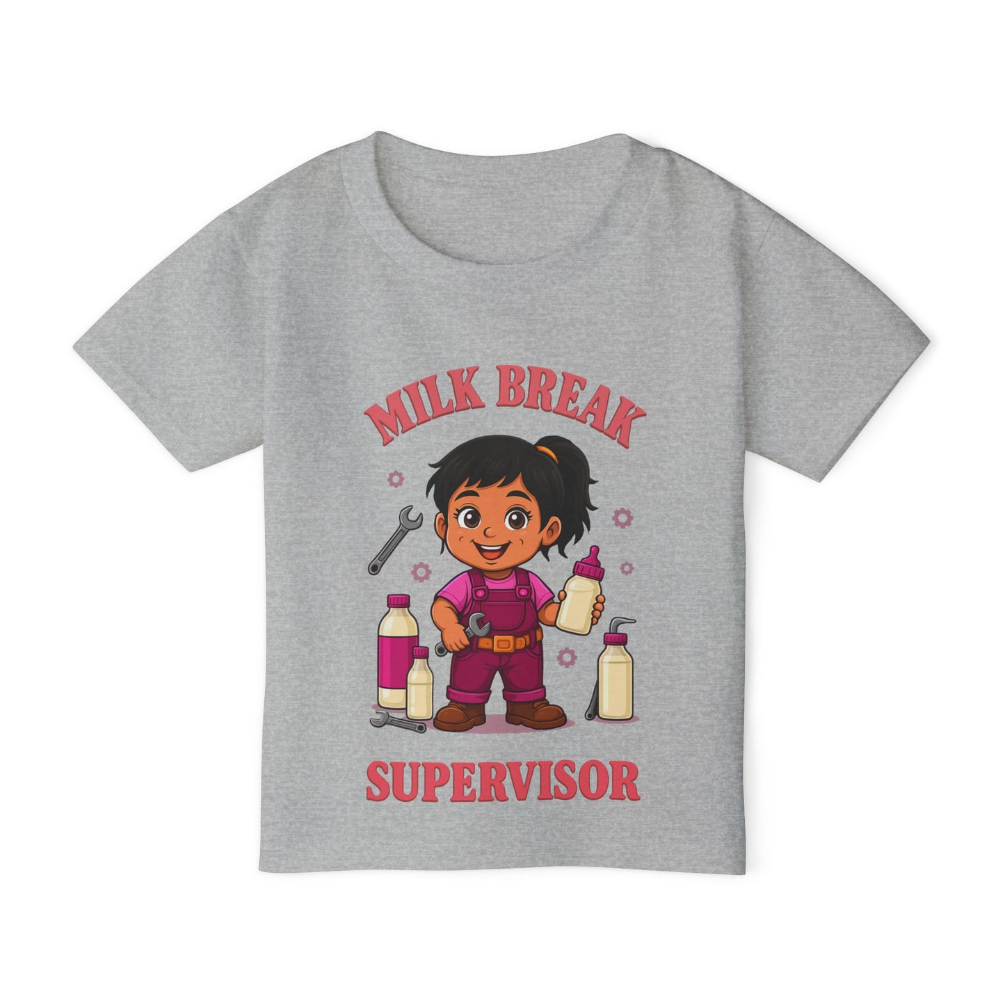 Milk Break Supervisor Toddler T-Shirt