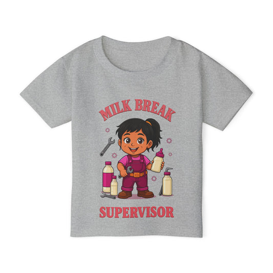 Milk Break Supervisor Toddler T-Shirt