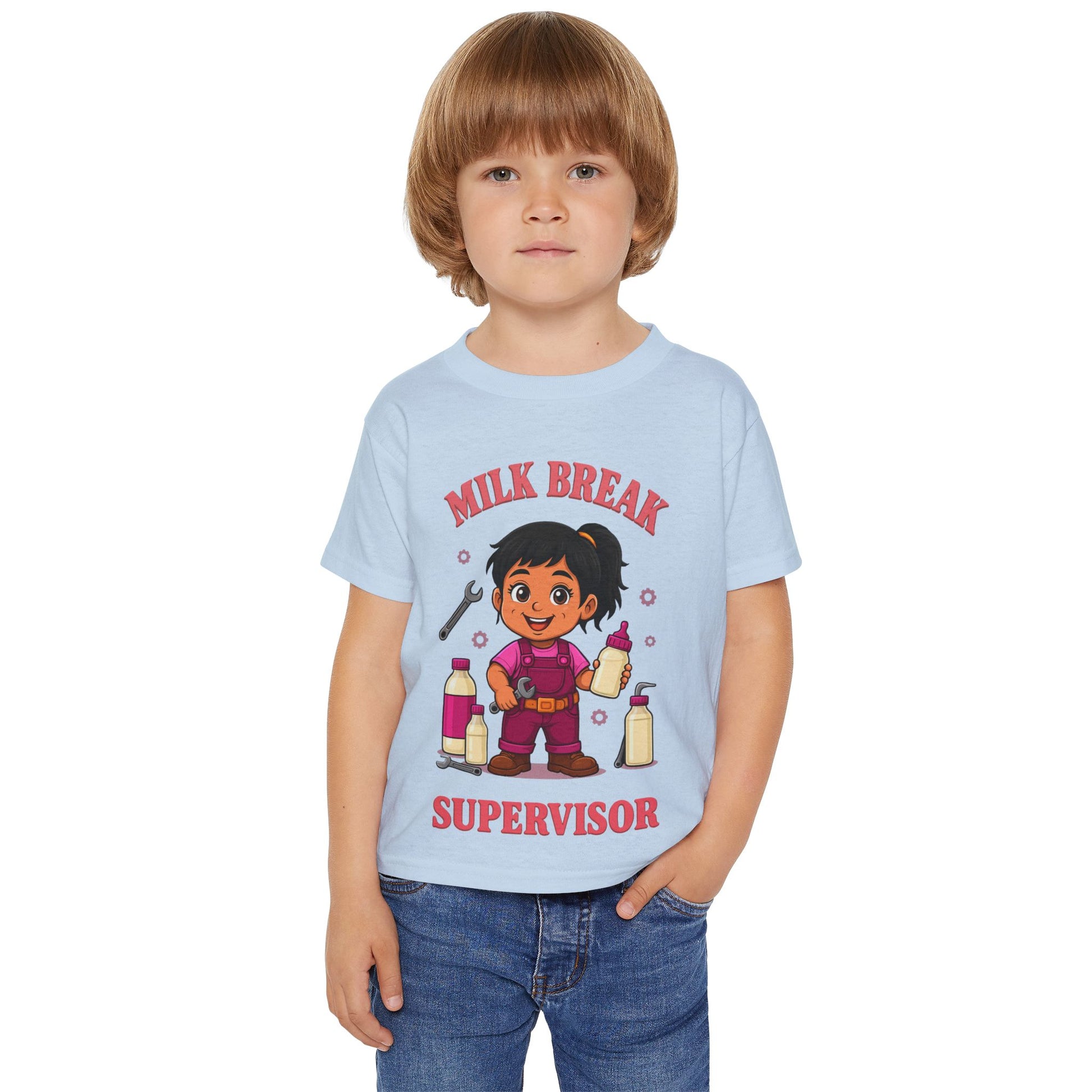 Milk Break Supervisor Toddler T-Shirt